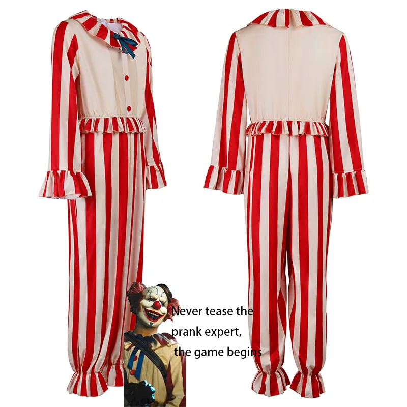 

WHH Horror Movie Cosplay Costume Clown In Cornfield Complete Outfit For Halloween Carnival Full Set