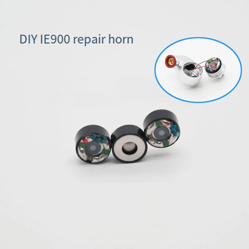 2 Pcs 8Mm Loudspeakers For IE900 Earphone Repair Speaker Unit Copper Ring Bass Horn Earphone DIY Parts Driver