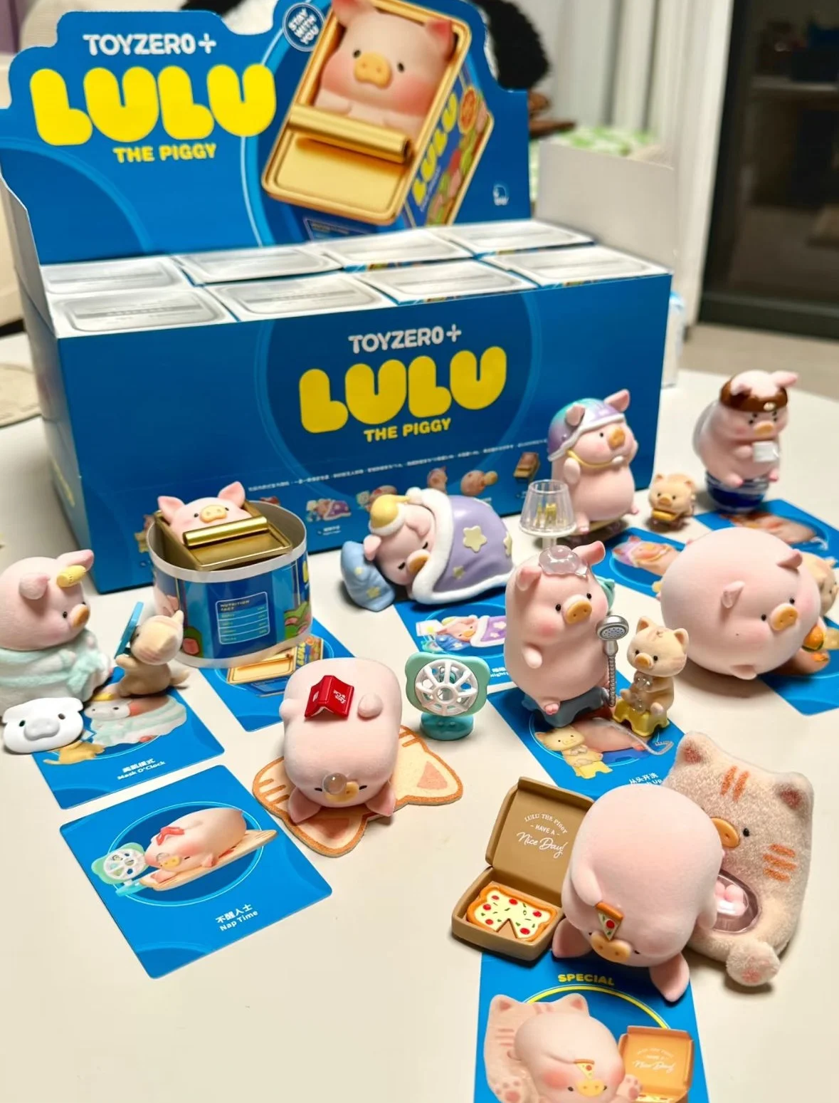 Lulu The Piggy Stay With You Serie Action Figures Giocattoli Cartoon Cute Mystery Box Collection Modello Regali di Natale per ragazze