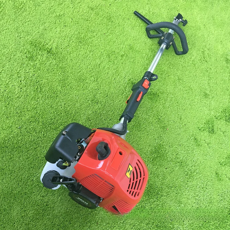 Портативная газовая ручная подметальная машина емкостью 52 куб.см, кусторез, грабли, базовая, высокая цена