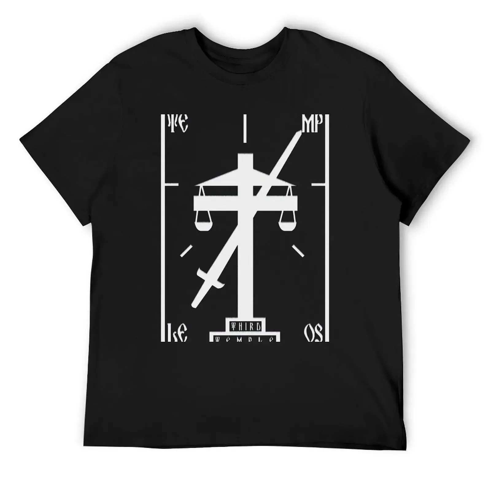 

Terry Davis Temple OS Retro Logo T-Shirt gifts for boyfriend funny meme t-shirts oversized t shirt mens t shirts pack