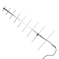 Walperforated-Antenne talkie Yagi Gamma UHF 430-450MHz, 9 éléments, 150W, 13dB, gain élevé, longueur HONLength 1180mm