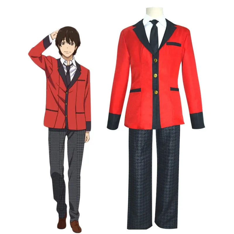 أنيمي Kakegurui تأثيري جابامي يوميكو زي موموبامي كيراري Jk زي مدرسي ريوتا سوزوي يومودوكي رونا مجموعة كاملة هوديي