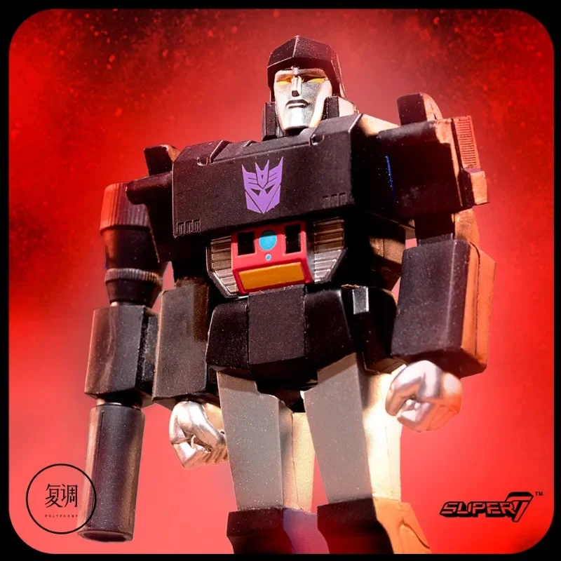 Em estoque Super7 Transformers Black Friday Limited 3,75 polegadas figura de reação brinquedo de coleção de presente