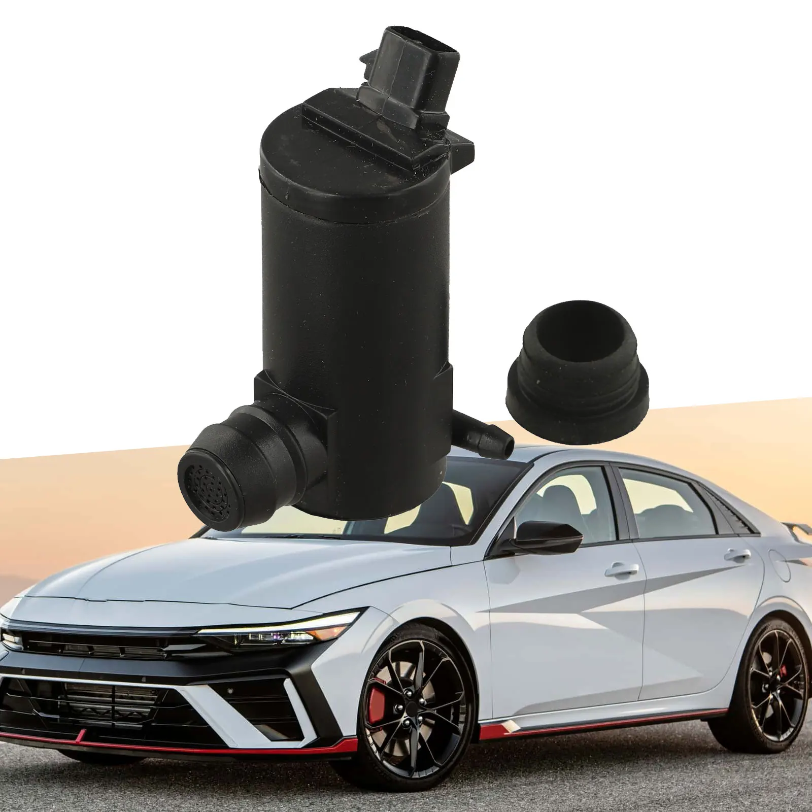 Washer Motor Windshield Pump Plug-and-play Installation Easy Installation Elantra Washer Pump Replacement Water Pump