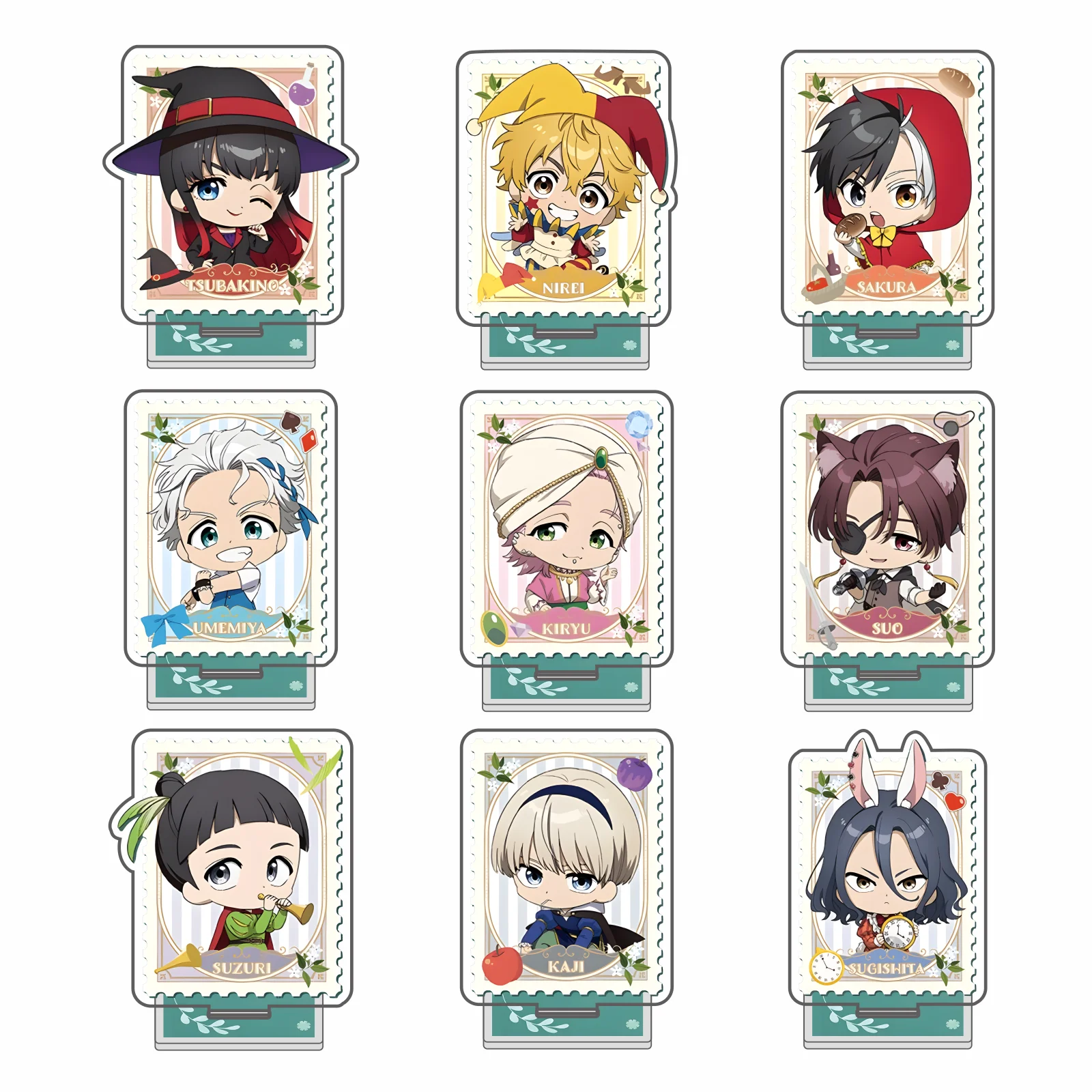 Anime WIND BREAKER 10cm Acrylic Stand Haruka Sakura/Hayato Suou/Touma Hiiragi Tabletop Decorations Accessories Decor Gifts Exqui