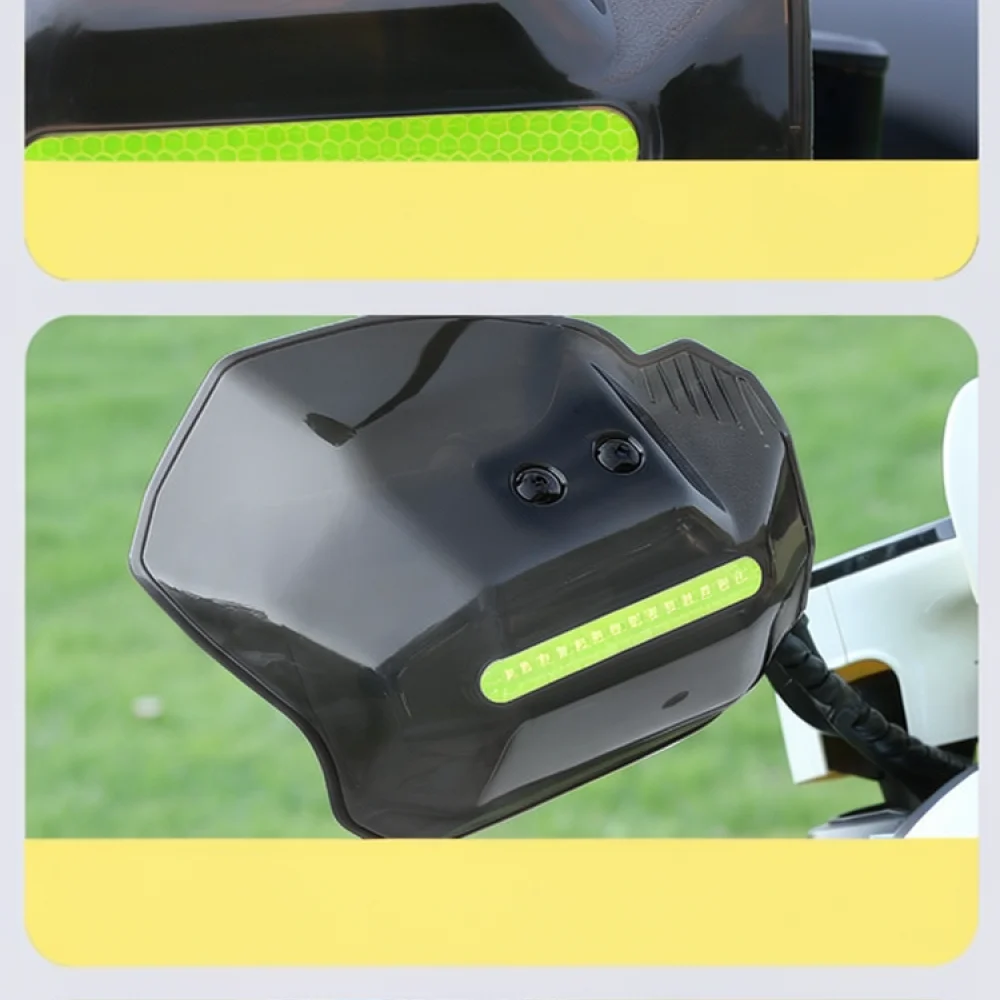Universal Motorcycle Handlebar Handguards Windproof Rain Shield For TVR Scooter Ebike Protective Gear Hand Cover Deflector