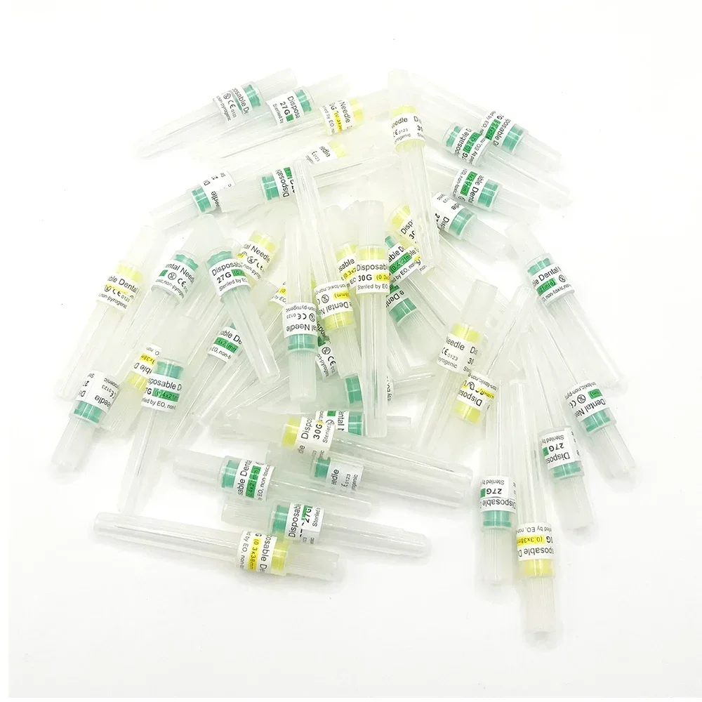 

30pcs Dental consumables Disposable Dental Needles in Perforated 30G(0.3x16/21/32mm)/27G(0.4x12/25/35mm)