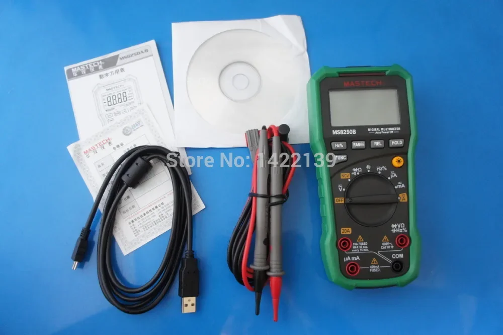 

Mastech MS8250B Autoranging Meter Digital Multimeters