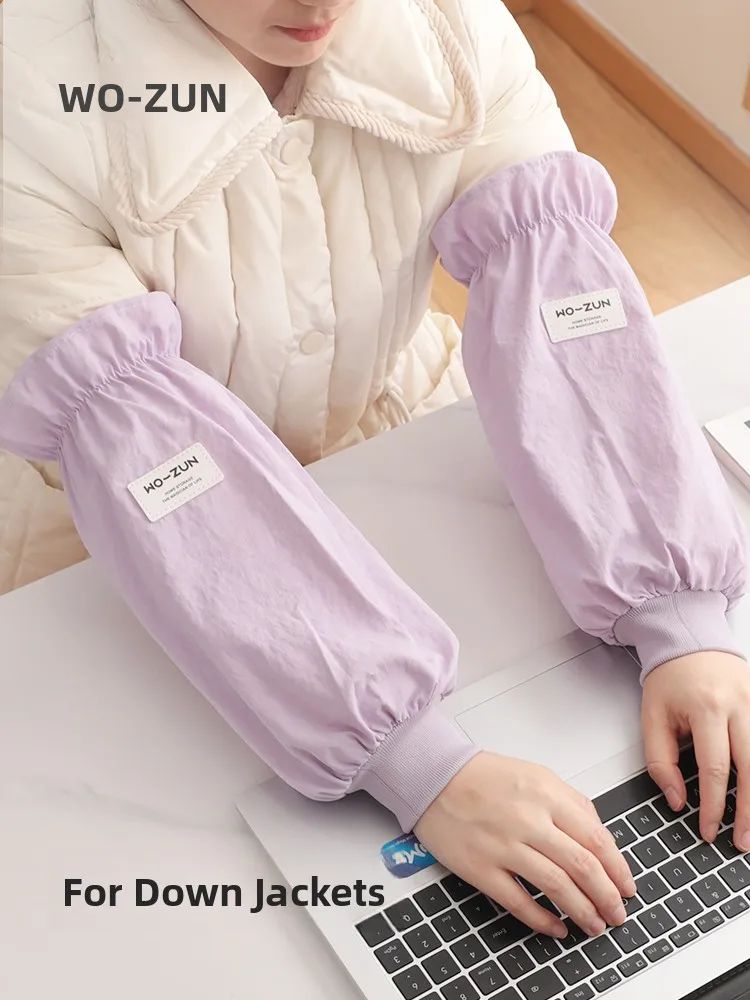 

Thiened down Sve Covers for Women New 2025 Autumn Winter Long Work Gloves Protection Dir Resistant for Office Work