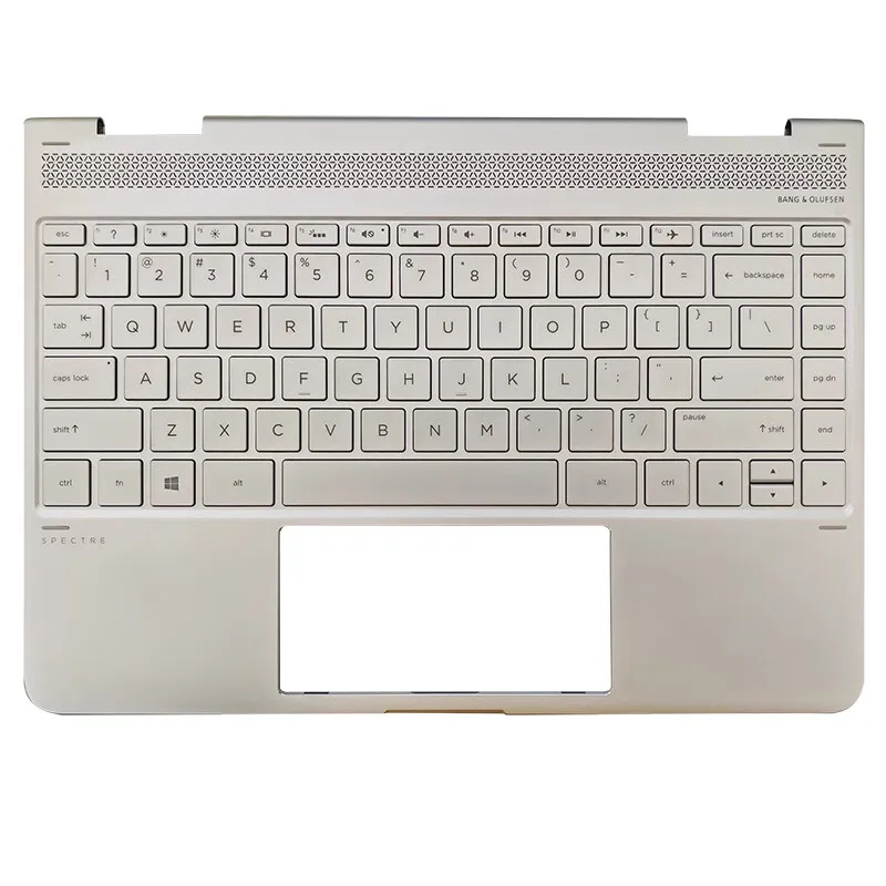 

Y+ 908028-001 Silver Palmrest US with Keyboard for HP X360 13-AC 13-W TPN-Q178