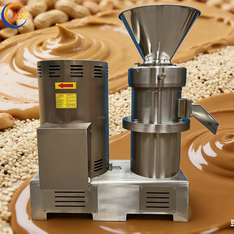 

Commercial Electrical Wet Peanut Butter Grinder Production Equipment Milk Butter Tahini Making Machine