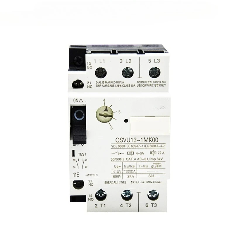 

Low voltage circuit breaker QSVU13-1NJ00 1NK00 1MN00 1ME00 1MP00 for milling machine