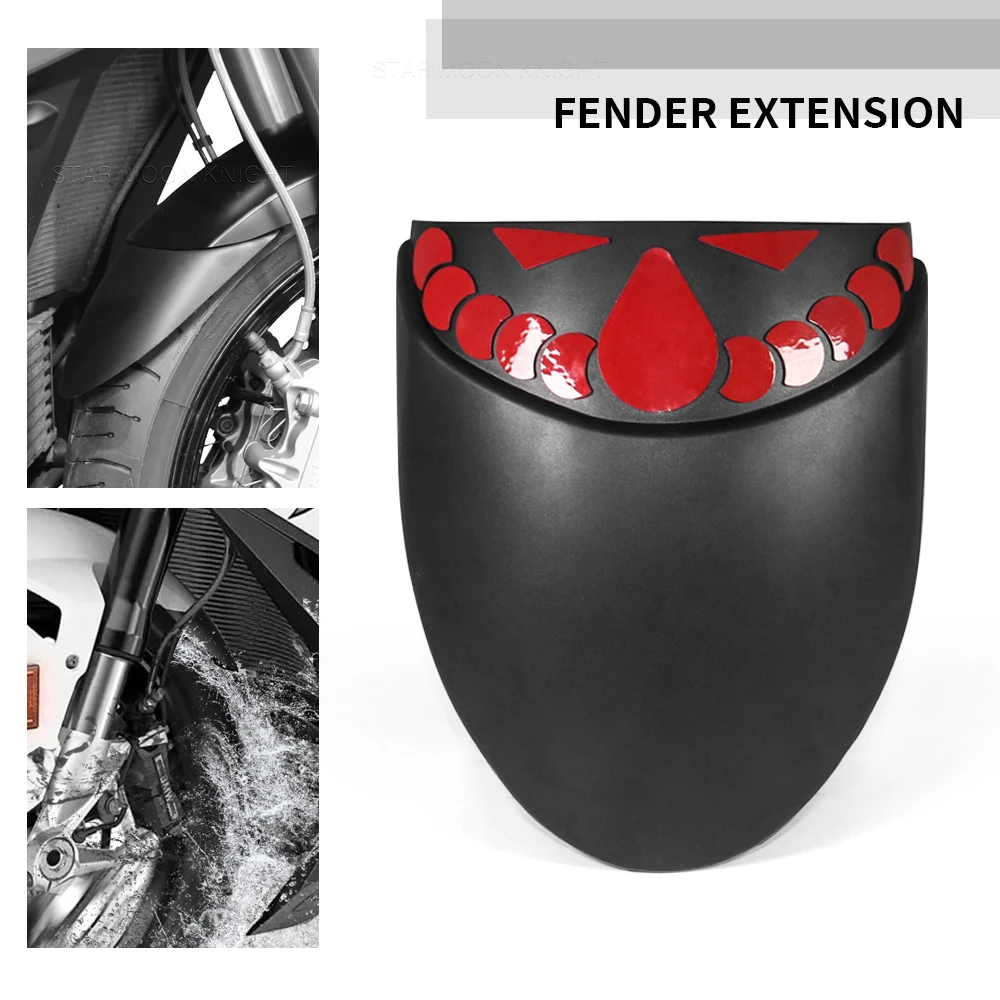 

M1000RR M 1000 RR S 1000 R RR Motorcycle Accessories Front Fender Mudguard Extender Extension For BMW S1000R 2021- S1000RR 2019-