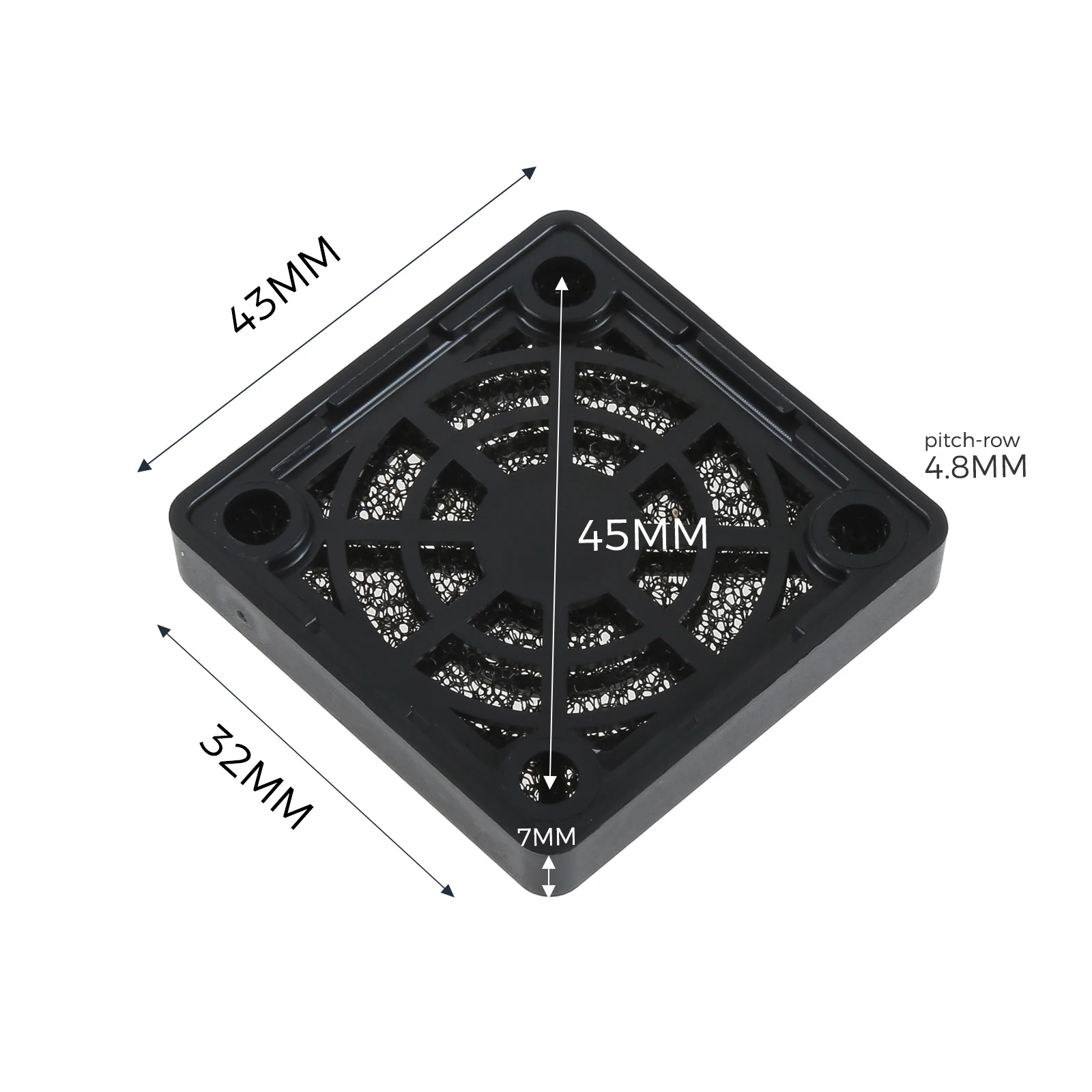 1個 4*4cm/6*6cm/8*8cm/11*11cm/12*12cm シルバーファンフィルター、家庭用コンピュータケースファンやスピーカーグリルの防塵用