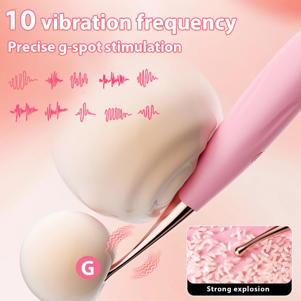 قوية عالية التردد G بقعة الهزاز الإناث للنساء البظر محفز جهاز تدليك للمهبل الحلمة الاستمناء الجنس لعب الكبار #2