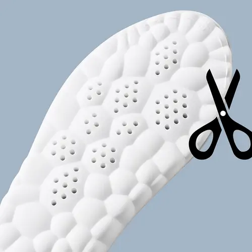 High Elasticity Latex Sport Insoles Soft Shoe Pads Arch Support Orthotic Insoles Breathable Deodorant Shock Absorption Cushion - Image 6