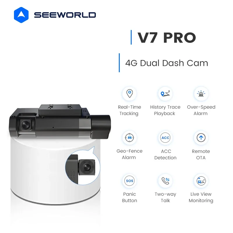 Hot Selling Universal Front And Inside 1080p Dual Camera Dash Cam Voiture Auto For Cars With APP