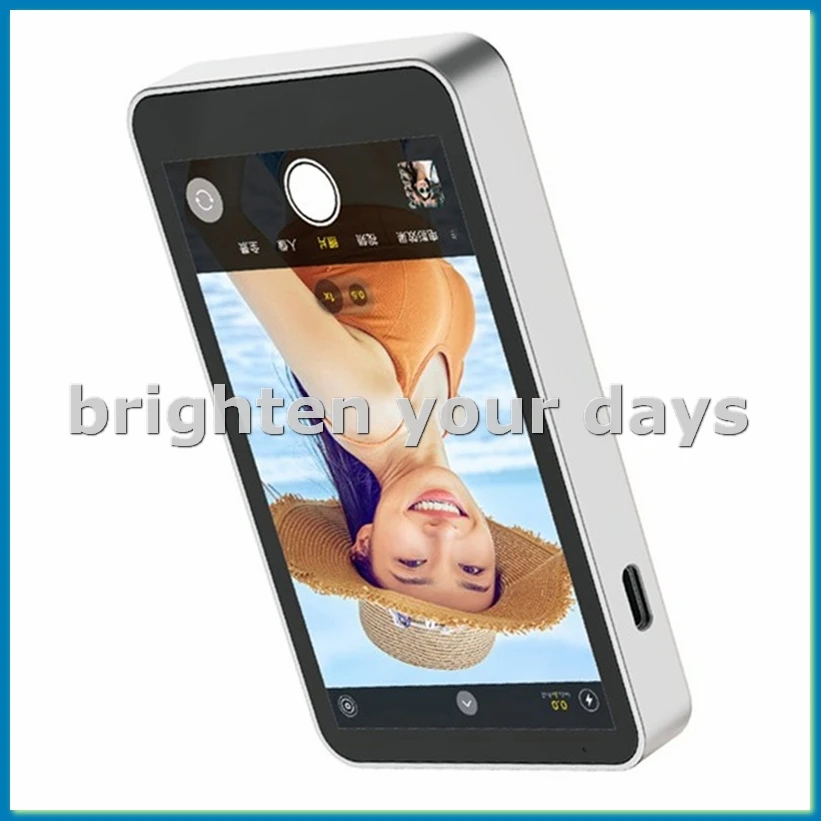 

Магнитный смартфон, монитор для селфи, Full HD, беспроводной Bluetooth, монитор заднего экрана камеры для видеоблогов, селфи, живого видео-A79U