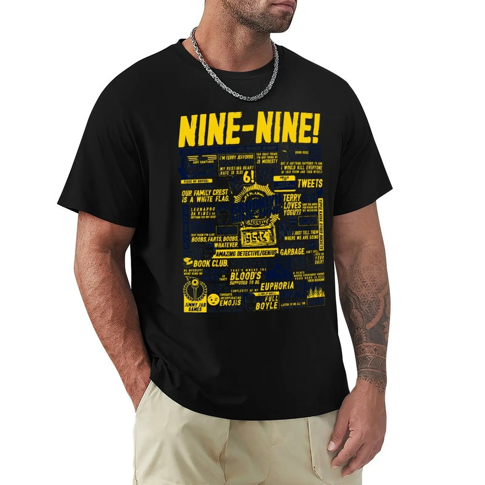 Wise Words of the Nine-Nine (Variant) T-Shirt Mechanic Work Tee Shirt