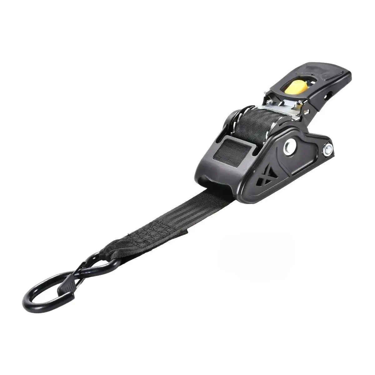 2 inch 3306 lbs boutbevestigde boottrailer met automatisch intrekbare ratchets voor boottrailer, ATV, motorfiets, Ford truck