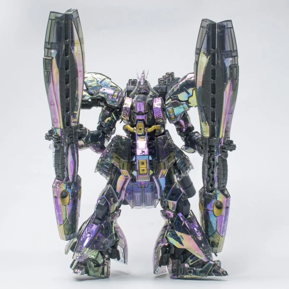 GAOGAO RG 1/144 MSN-04FF Sazabi Fukuoka Laser Phantom Color Model do Składania Figurka Akcji Robot Model Plastikowy