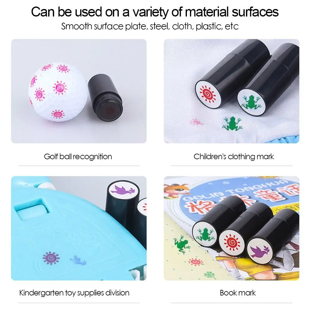 Golf Accessories Symbol Golf Ball Stamper Stamp Marker Impression Seal Quick-dry