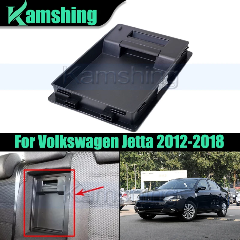 

Car Rear Seat Armrest Cup Holder Cover Lid Baffle Plate For Volkswagen Jetta 2012-2018 5C6885944
