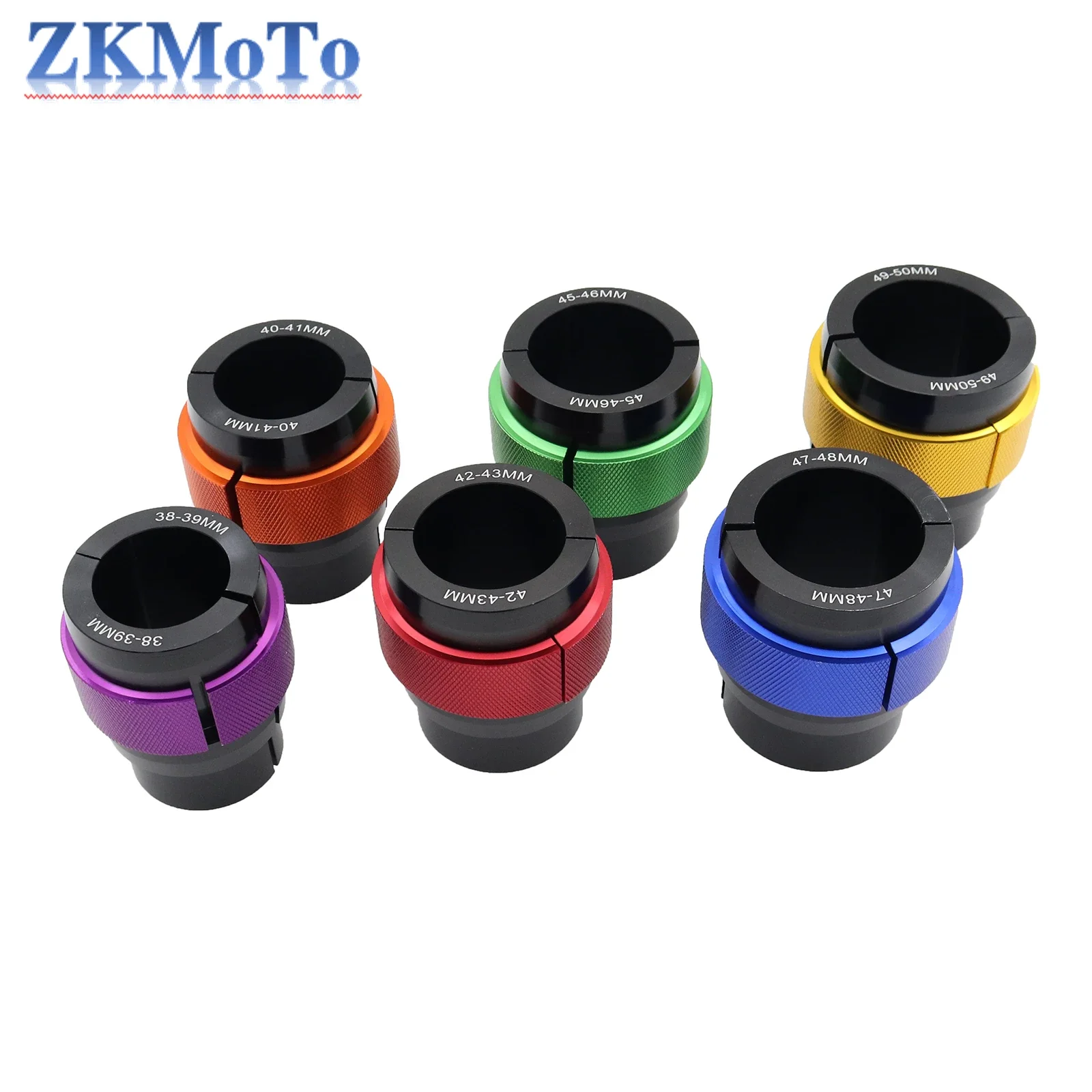 Motorcycle Universal Accessories CNC Front Fork Oil Seal Driver Tool 38MM-50MM For KTM HONDA KAWASAKI SUZUKI YAMAHA Dirt Bike