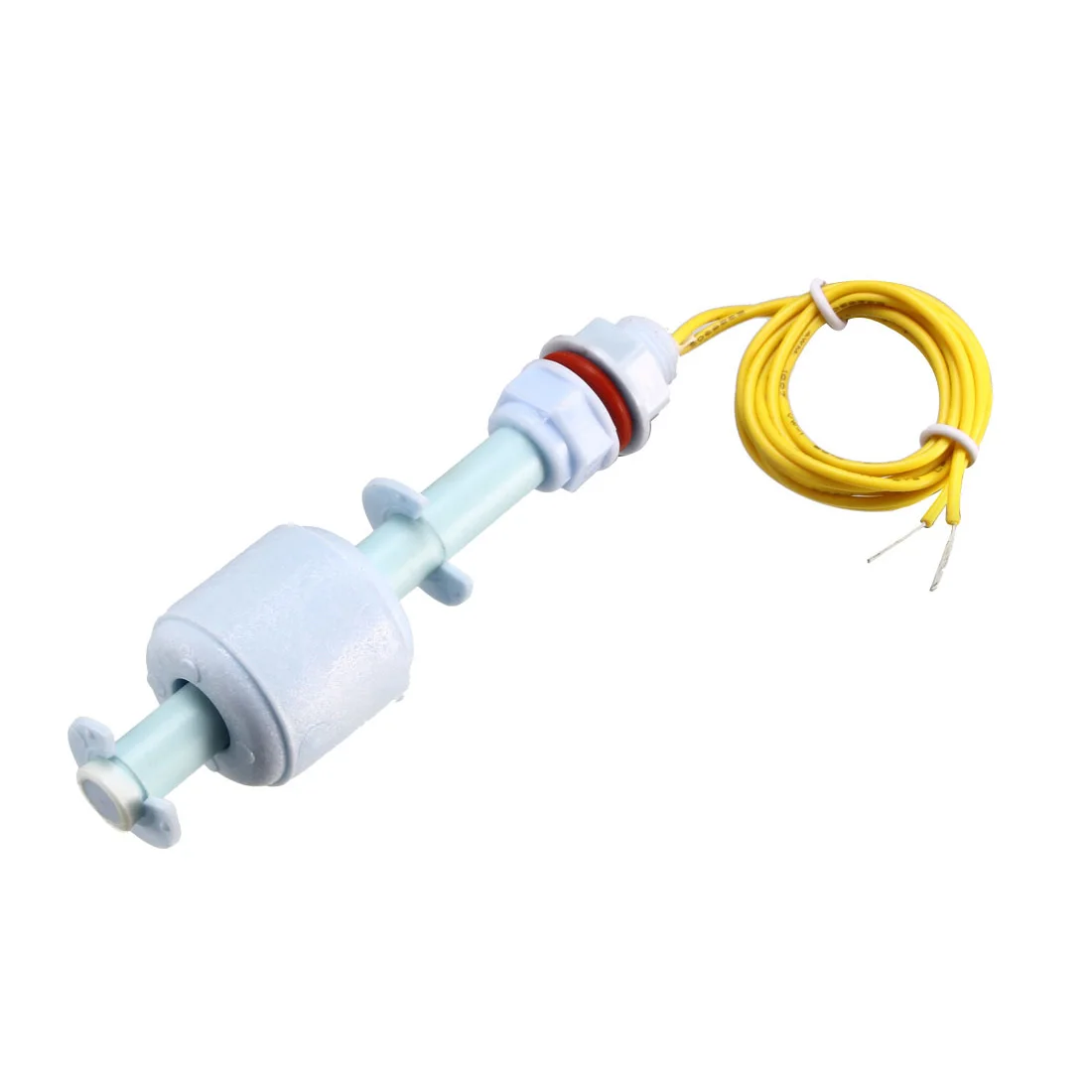 2pcs PP Float Switch M10 90mm Fish Tank Vertical Liquid Water Level Sensor Plastic Blue ZP7510 Float Switch