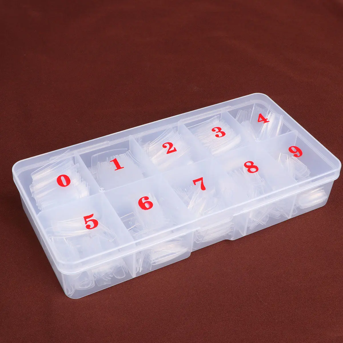 

1000pcs Armor Nails Ultrathin False Tips Transparent Fake Nail Tablets For Diy Manicure Women Girls Nail Accessories