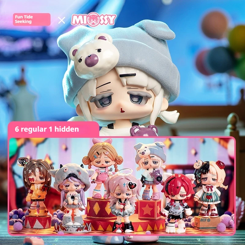 

Новая оригинальная модная слепая коробка игрушки MISSY Sweet Grim Lolita серии ПВХ фигурка девушки Коллекционная игрушка в подарок для девочек