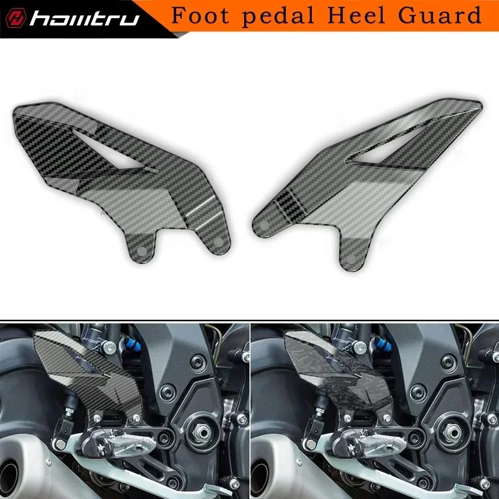 

Motorcycle FootPeg Footrest Set Heel Plates Guard For Yamaha R7 2022-2024