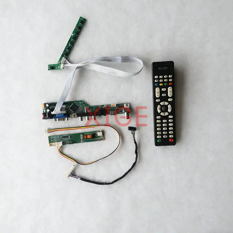 

Screen Controller Board Fit LTN154XA LTN154X1 LTN154X3 TX39D30VC1GAA 1280*800 USB+AV+VGA+HDMI 1-CCFL 1280x800 30Pin LVDS Kit DIY