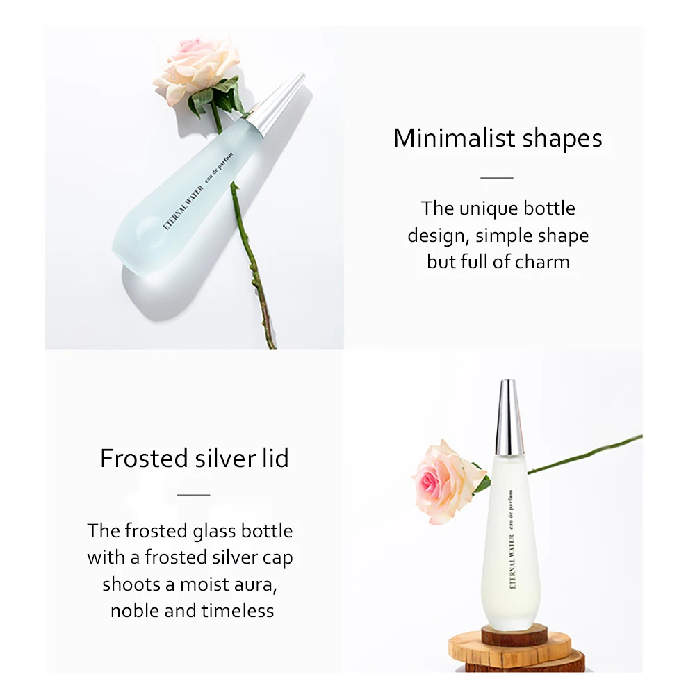 Parfum Wanita, 100ML/3.4oz Semprotan Parfum dengan Aroma Buah, Bunga & Vanila, Parfum Vanila, Tahan Lama, Cocok