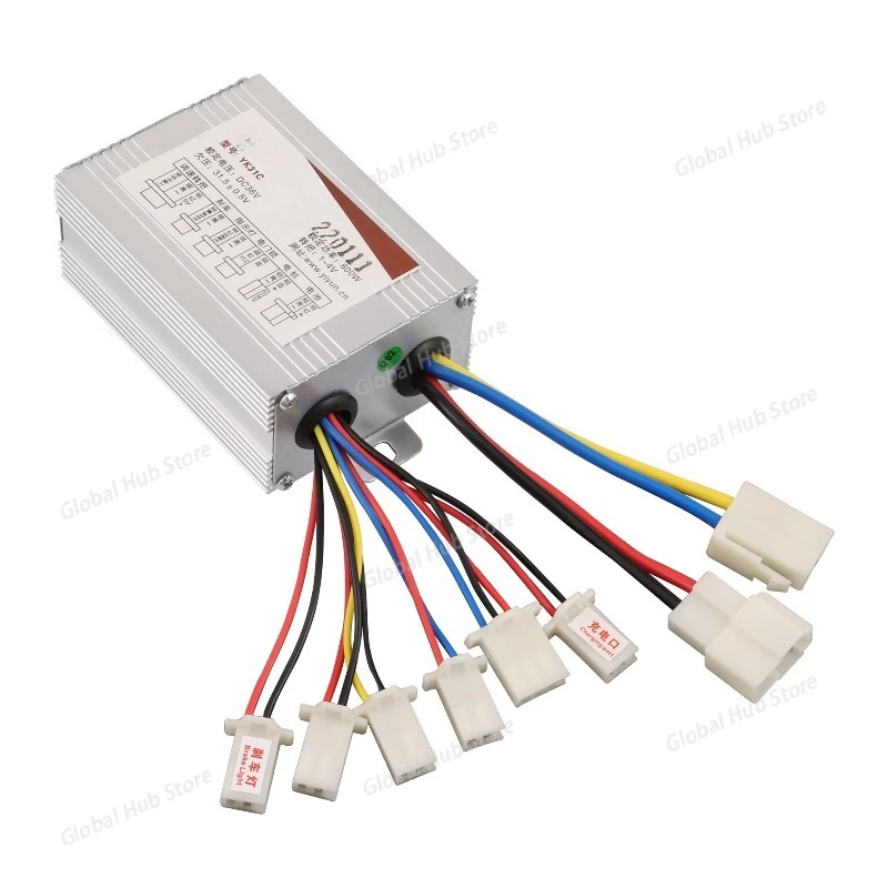 36V 800W DC Electric Bike Motor Brushed Controller Box for Electric Bicycle Scooter Controller YK31C