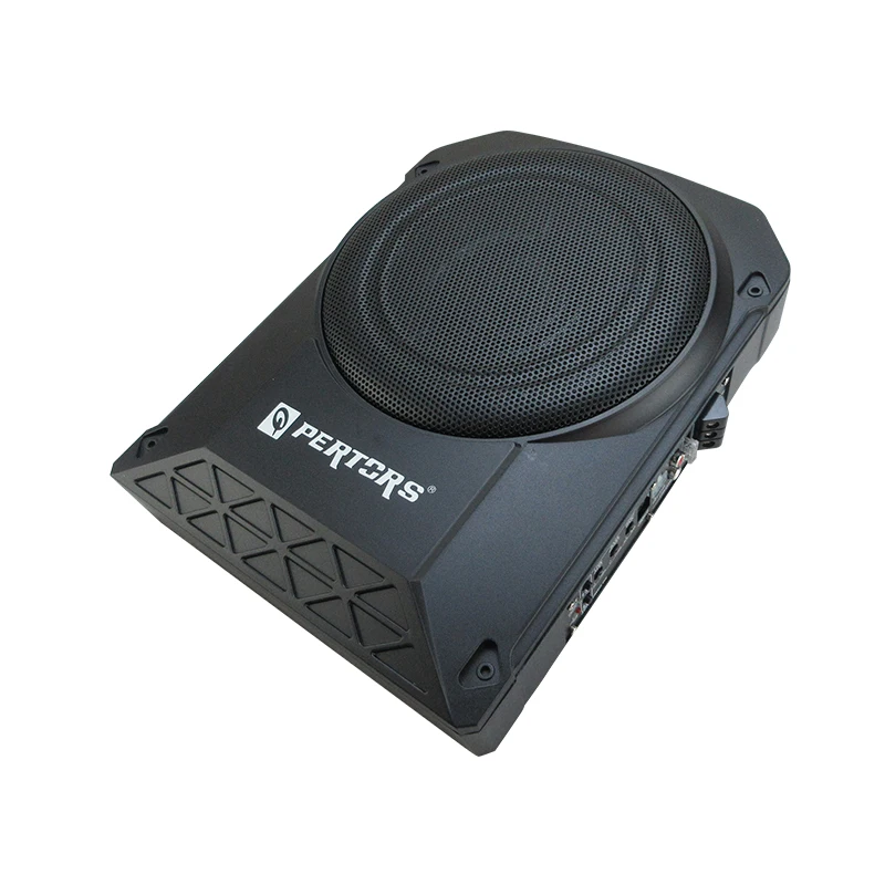 10J1 10inch Car Audio Active Subwoofer RMS 230W Car Seat Subwoofer Built-in Amplifer aluminum alloy With wired remote control