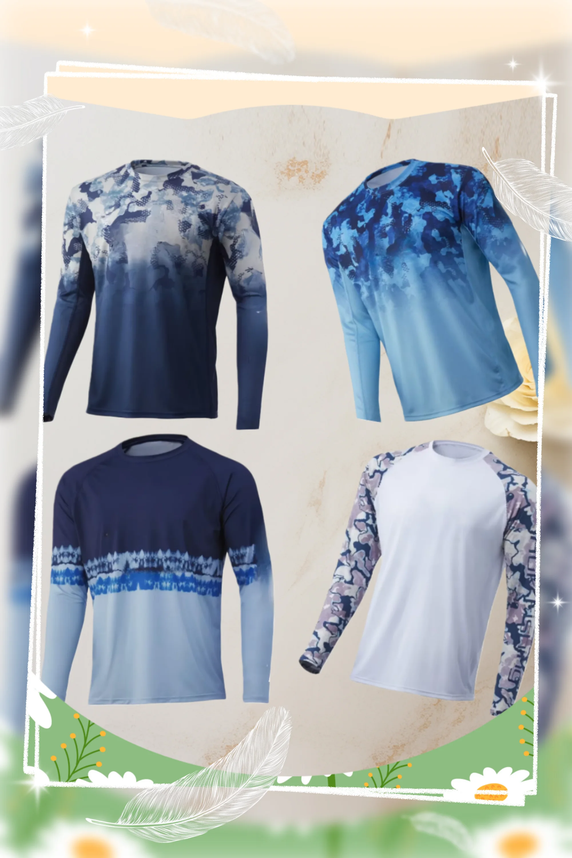 Men's Long Sleeve F…