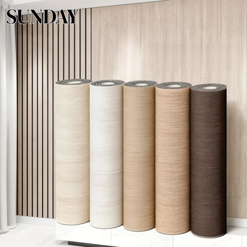 

Самоклеящиеся обои с текстурой дерева для спальни, декоративные наклейки для стены за телевизором, утолщенные самоклеящиеся обои, контактная пленка