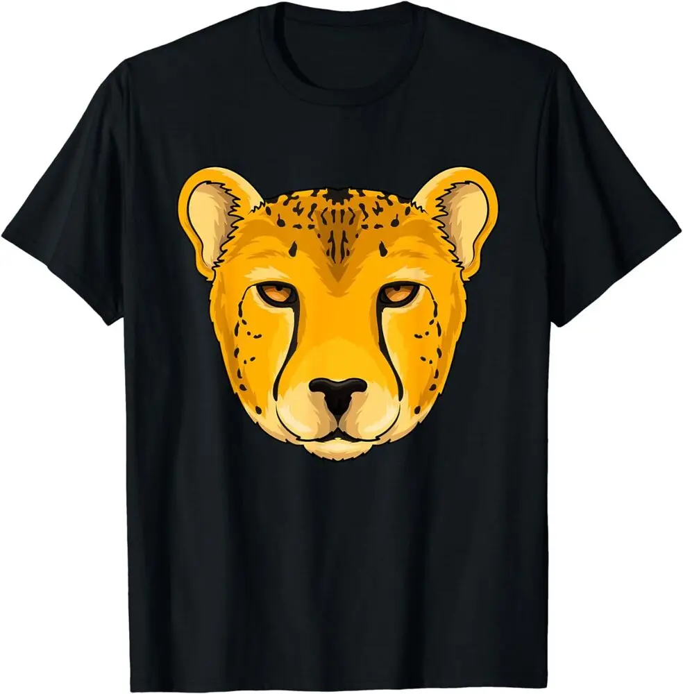 SALE OFF !!! Cheetah Animal Head - Cute  Lover Women Men T-ShirtAnime Pattern Clothing Y2K SummerUnisex T-shirts for 