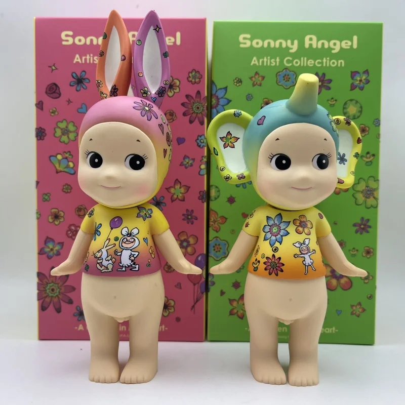 

Sonny Angel Artist Collection Series A Garden In My Heart Elephant Rabbit Blind Box Cute Doll Fans Mini Anime Surprise Gift Toy