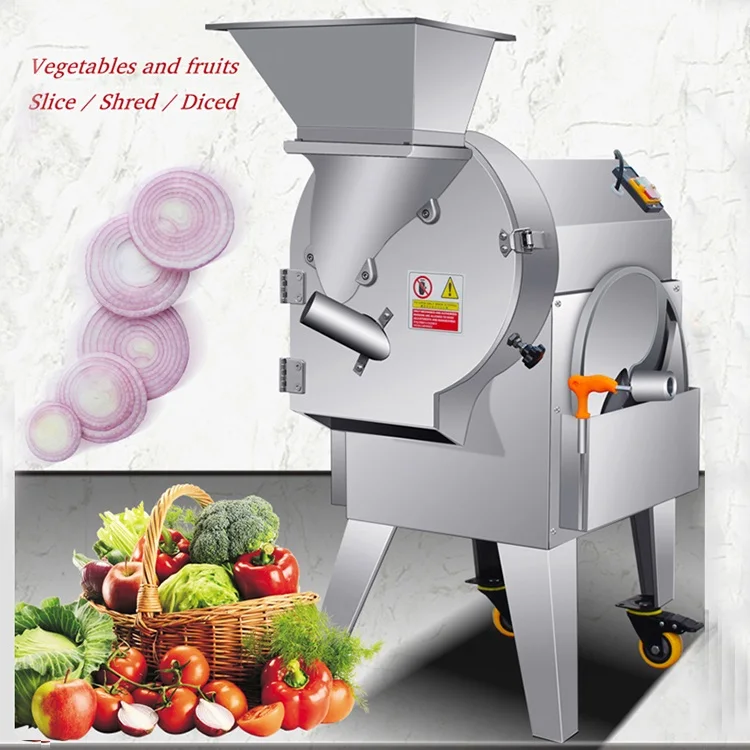 

Multi-functional Industrial Vegetable Cutting Machine Automatic Chopper Slicer Commercial/ Electric Root Vegetable Slicer Cutter