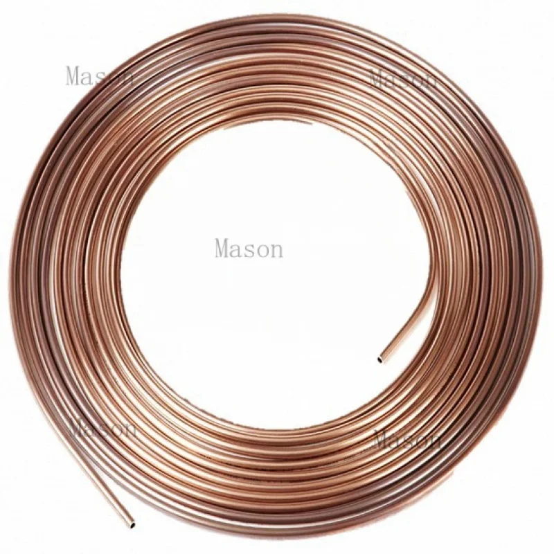 

R+ FOR Classic Car 3/16" x 25ft Cupro Nickel Kunifer Brake Pipe Fule Line BS EN12449