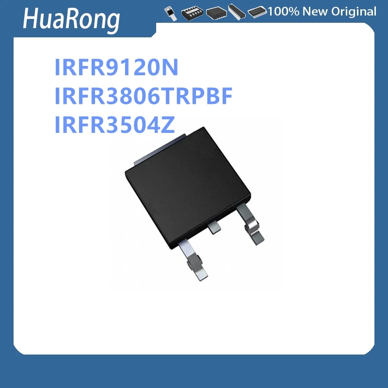 10 Pçs/lote IRFR9120N FR9120N IRFR3806TRPBF IRFR3806 RFR3806 IRFR3504Z FR3504Z TO-252