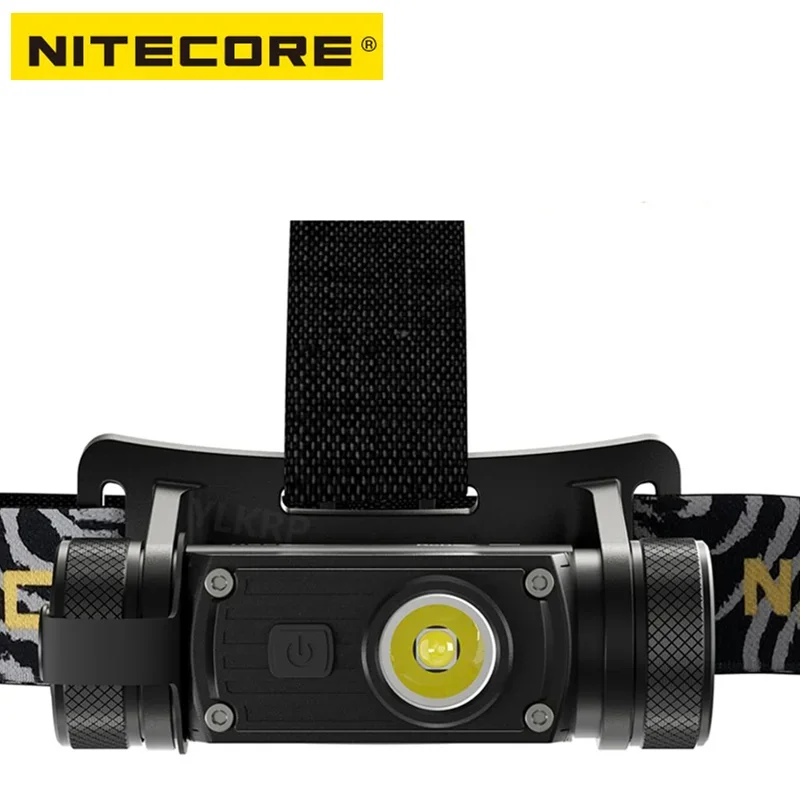 NITECORE HC60 V2 Headlamp Rechargeable 1800 Lumens 3 Lights Source Headlight Standard 3400 mAh Battery For Oudoor Lighting