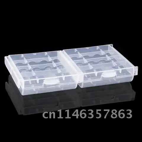 Plastic Waterproof Container Bag, Caixa de armazenamento para pilhas AA ou AAA, Organizer Case, 4Pcs