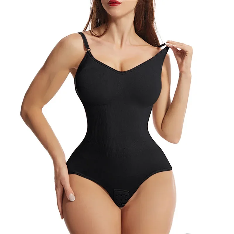 Seamless Body Shapewear Women Waist Trainer Tummy Control Bodysuit Shaper Flat Belly Slimming Sheath Reducing Girdle Butt Lifter