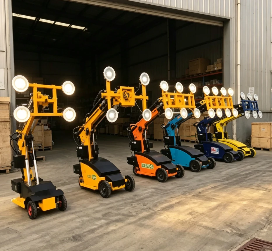 200~1000kg Rotary Glass Installation Lifting Manipulator Multi-Purpose Electric Mobile Vacuum Glass Lifter Suction Cart