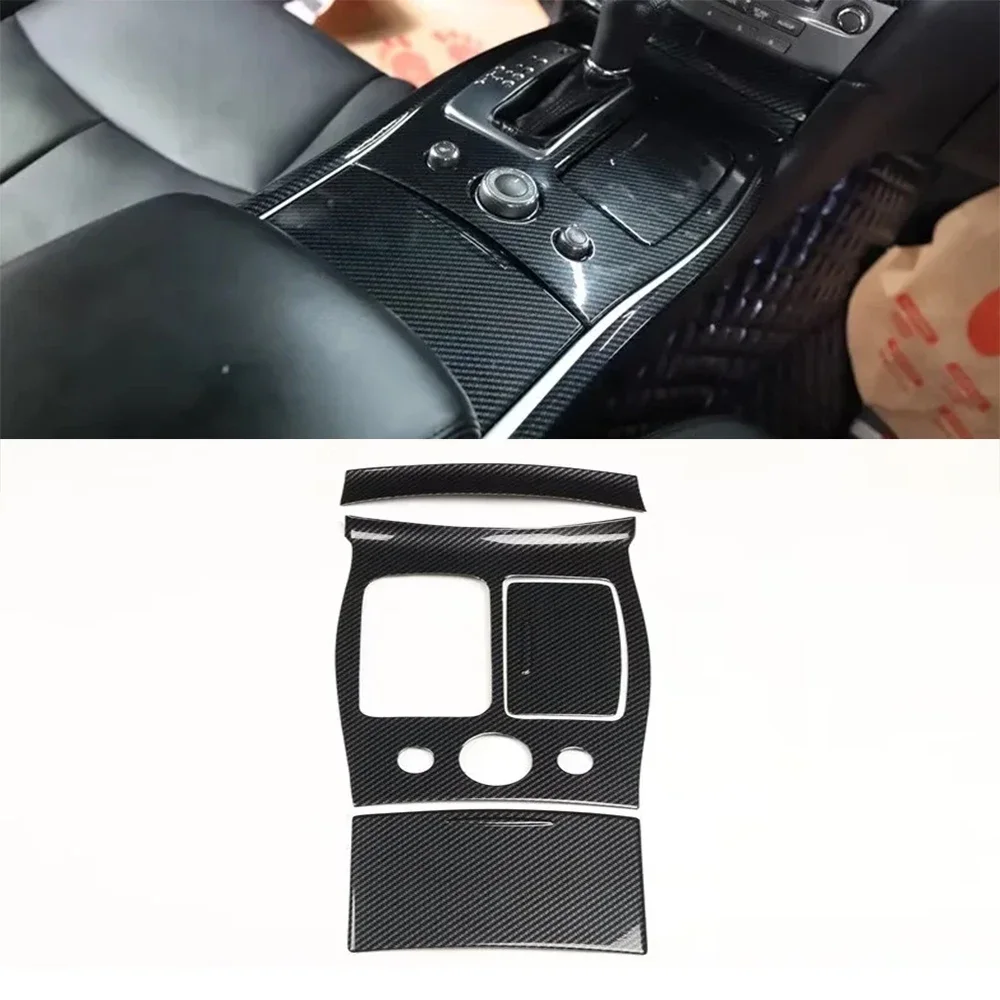 

4pcs Car Gear Shift Panel Cover ABS Stickers For Infiniti Q70 2013-2019 Left Hand Drive