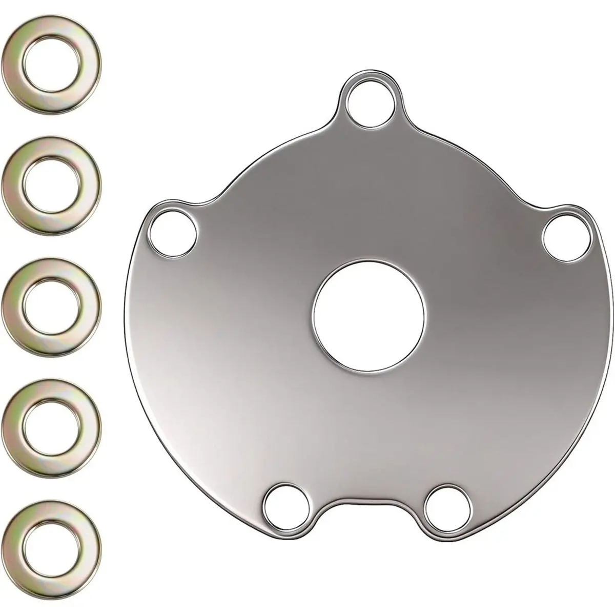 807151A14 Sea Water Pump Housing and Impeller Repair Kit Replacement for Engines Water Pump